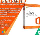 Se Instala Office 2016