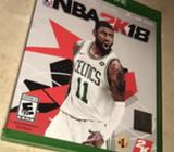 Se Vende Nba 2K18 para Xbox One!!