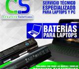 Venta de baterias de laptops para todas las marcas