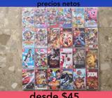 Vendo juegos nintendo Switch nuevos