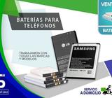 Soporte tecnico especializado en reemplazo de baterias para celulares. Trabajamos con todas las marc