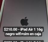 iPad Air 1, Air 2 Y iPad 6 Ver Precios