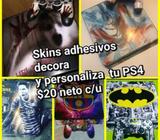 Skins Ps4 Personaliza Tu Consola