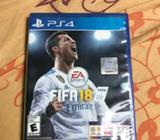 Se Vende Fifa 18 Ps4