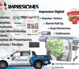 Flyers, Libretas de Facturas, Etiquetas, Vinyl, Brochures