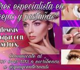 Tecnica en Cejas Y Pestañas